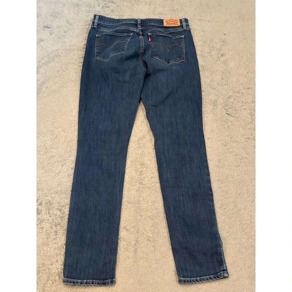Levis 311 Shaping Skinny Jeans Womens 27 Dark Wash Denim Blue Mid Rise 311-1049